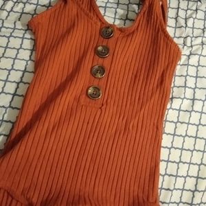 Orange Bodysuit